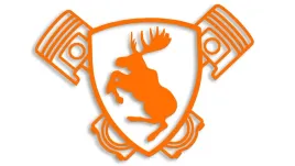 wycinana-naklejka-los-mechaniczny-volvo-saab-scania-pomaranczowa