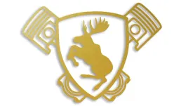wycinana-naklejka-los-mechaniczny-volvo-saab-scania-zlota