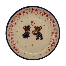 talerz-misie-czerwone-serca-boleslawiec