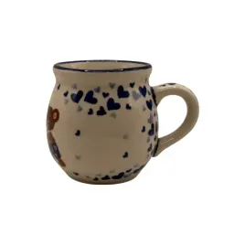 kubek-czeski-misie-niebieskie-serca-boleslawiec