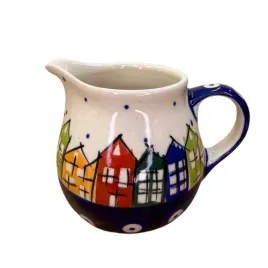 butelka-domki-ceramika-boleslawiec-150-ml