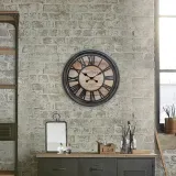 zegar-scienny-atmosphera-czarny-50cm-marka-atmosphera