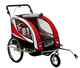 przyczepka-rowerowa-amoryzowana-skladana-03-czerwona-led