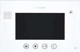 vidos-m670w-monitor-glosnomowiacy-ekran-tft-lcd-7-nano-glass-bialy
