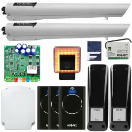 faac-handy-s418-silownik-zestaw-do-bramy-skrzydlowej-5-4m-3-piloty-led