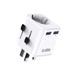 adapter-podrozny-sbs-uniwersalny-eu-2xusb-a-bialy