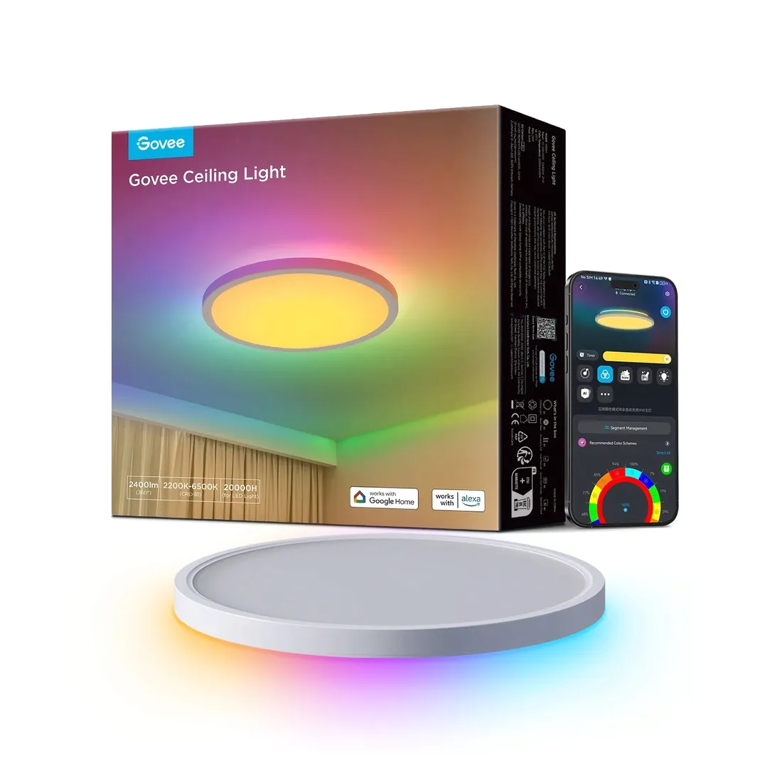 govee-plafon-lampa-led-rgbic-smart-wifi-2400lm-app-alexa-wielokolorowy-nowy-stan-powystawowy