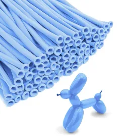 balony-do-modelowania-rurki-niebieskie-100szt
