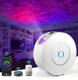 projektor-gwiazd-lampka-nocna-led-wifi-nigecue-sk20-bialy