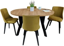 stol-harry-okragly-rozkladany-90-170-4-krzesla-kt-61-loft-ribes