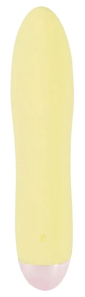 zolty-silikonowy-wibrator-cuties-mini-132-cm-usb