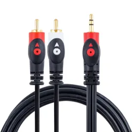 kabel-audio-glosnik-1xjack-3-5mm-2xrca-cinch-3m-hq