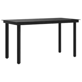 czarny-stol-jadalniany-ze-stali-i-szkla-140-x-70-x-74-cm