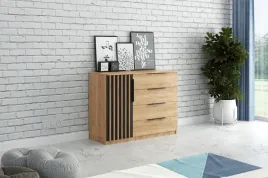 komoda-sorento-4-szuflady-lamele-craft-zloty