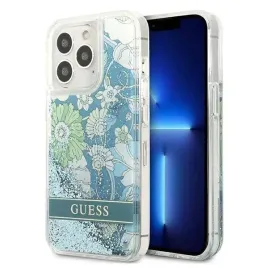 guess-guhcp13xlflsn-iphone-13-pro-max-67-zielony-green-hardcase-flower-li