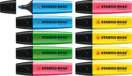 zakreslacz-stabilo-boss-original-10-sztuk-zolty-niebieski-zielony-rozowy