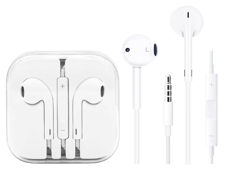 ORYGINALNE SŁUCHAWKI APPLE EARPODS 3,5mm MD827ZM/A IPHONE 5 SE 6 6S