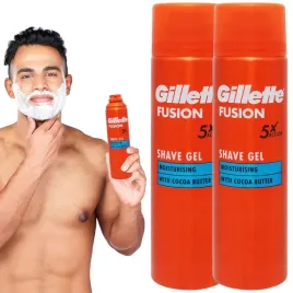 2x-nawilzajacy-zel-do-golenia-gillette-moisturizing-z-maslem-cocoa-200ml