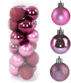 bombki-18-sztuk-pink-6-cm-blysk-mat-brokat