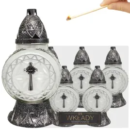 znicz-szklany-na-grob-5-szt-duzy-kula-krzyz-26cm-z-wkladem-palenia