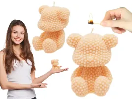 swieca-swieczka-zapachowa-duzy-mis-w-kropki-szarlotka-handmade-na-prezent