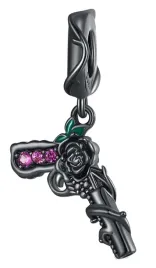 charms-srebro-925-czarny-pistolet-czerwinski