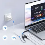 adapter-audio-ugreen-2w1-usb-c-do-2xusb-c-audio-ladowanie-czarny-marka-ugreen-stan-nowy