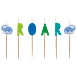 swieczki-na-tort-dinozaury-roar-mix-unique-6-szt