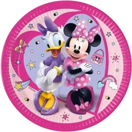 talerzyki-papierowe-myszka-minnie-i-daisy-rozowe-procos-23-cm-8-szt