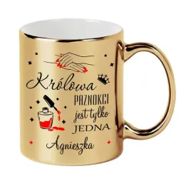 personalizowany-zloty-kubek-lustrzany-z-imieniem-krolowa-paznokci-jest-ty