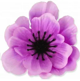 mak-anemon-glowka-kwiatu-sztuczne-kwiaty-violet