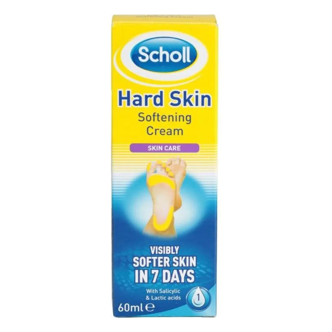 scholl-hard-skin-krem-z-kwasem-salicylowym-120-ml-zmiekczajacy-twarda-skore-stan-nowy