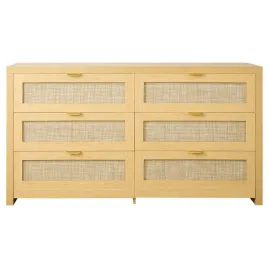 premium-komoda-rattanowa-vevor-6-szuflad-metalowe-uchwyty-naturalne-drewno