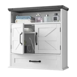 szafka-lazienkowa-vevor-z-2-drzwiami-i-regulowanymi-polkami-biala-solidna