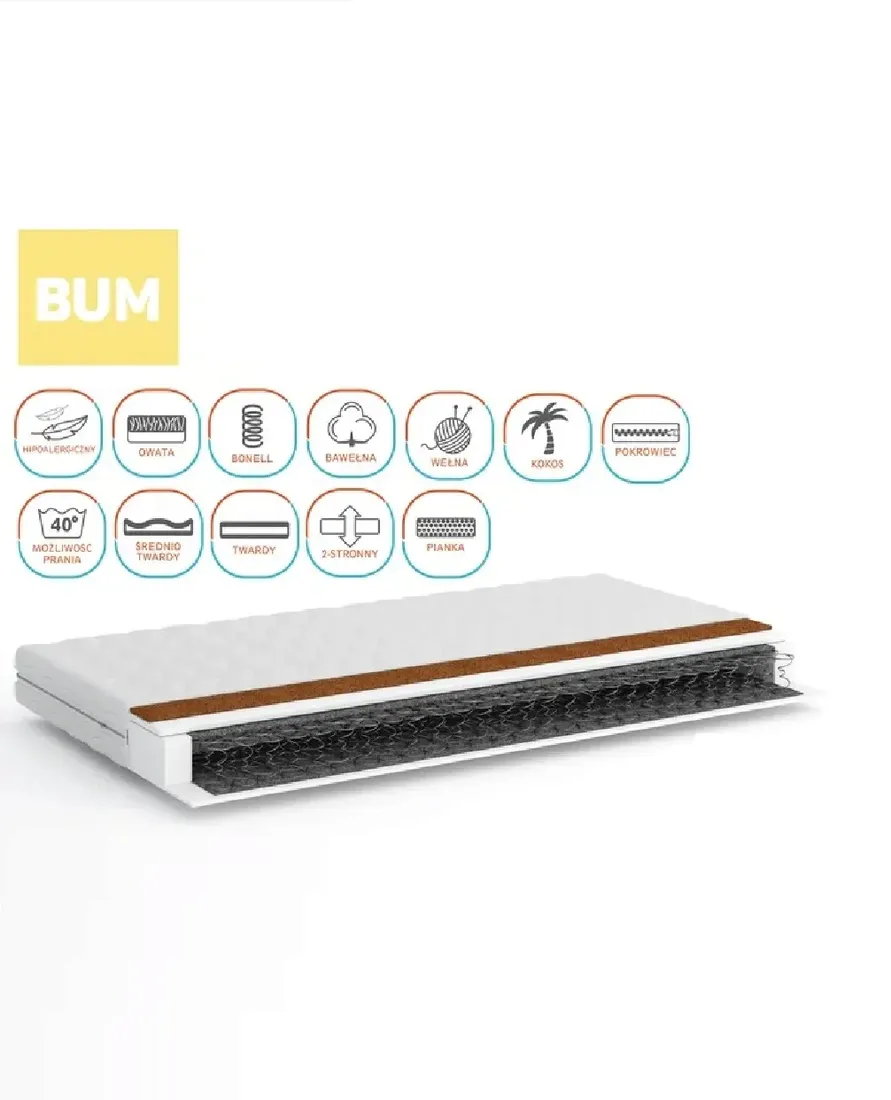 materac-bum-bonell-kokos-90-x-200-stan-nowy