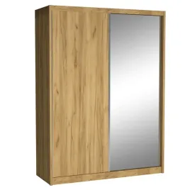 szafa-przesuwna-miki-wysoka-240-cm-szerokosc-180-cm-dab-kraft-zloty-lustro