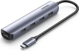 adapter-ugreen-cm417-usb-c-hdmi-4xusb-szary