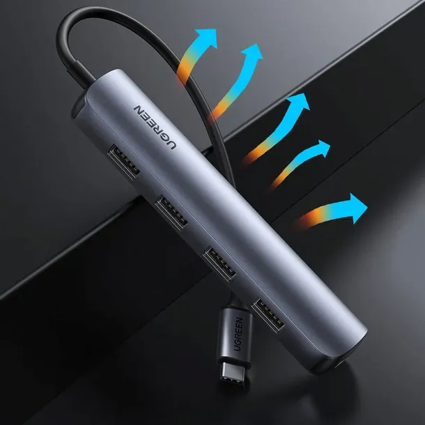 adapter-ugreen-cm417-usb-c-hdmi-4xusb-szary
