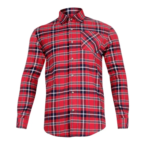 Koszula flanelowa robocza bawełna czerwona Lahti Pro L41803 XL