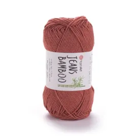 yarnart-jeans-bamboo-142-ciemny-lososiowy-50percent-akryl-50percent-bambus-50gr-150m