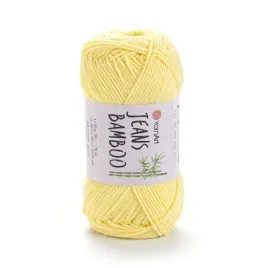 yarnart-jeans-bamboo-104-cytrynowy-50percent-akryl-50percent-bambus-50gr-150m
