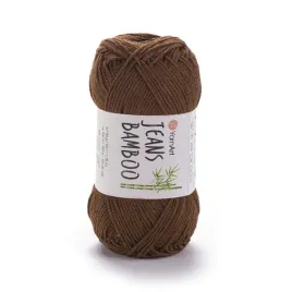 yarnart-jeans-bamboo-133-brazowy-50percent-akryl-50percent-bambus-50gr-150m