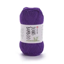 yarnart-jeans-bamboo-118-fioletowy-bratek-50percent-akryl-50percent-bambus-50gr-150m