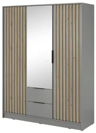 szafa-z-lamelami-lustrem-niko-2-szara-artisan