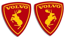 wycinane-naklejki-los-volvo-lewa-i-prawa-komplet-zolty-na-czerwonym-tle