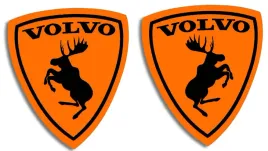 wycinane-naklejki-los-volvo-lewa-i-prawa-czarny-na-pomaranczowym-tle