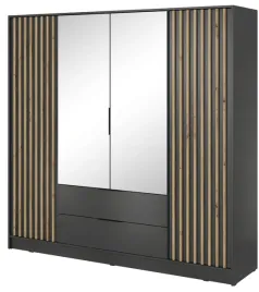 szafa-z-lustrem-lamel-206-cm-niko-3-grafit-artisan
