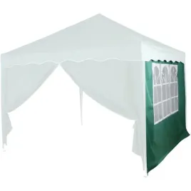 scianka-do-pawilonu-3x3-m-z-oknem-zielona