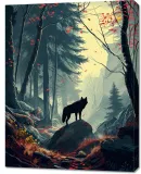 obraz-70x90cm-lesne-echa