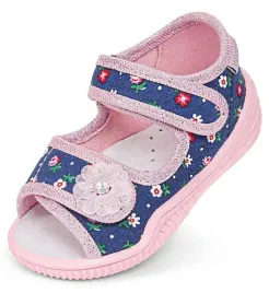 tenisowki-dzieciece-viggami-lucynka-granatowe-kapcie-dziewczece-sandalki